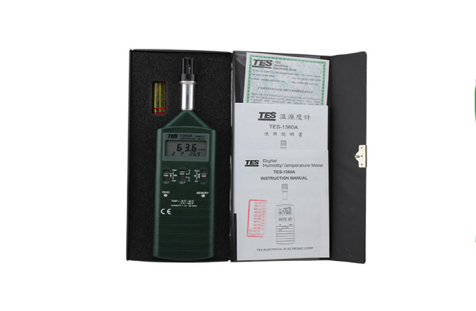 数显式温湿度计-TES-1360A